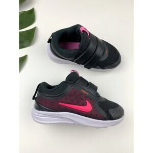 Nike Star Runner 5 Toddler Kids Size 8C 8 Running Shoes Black Athletic Sneakers